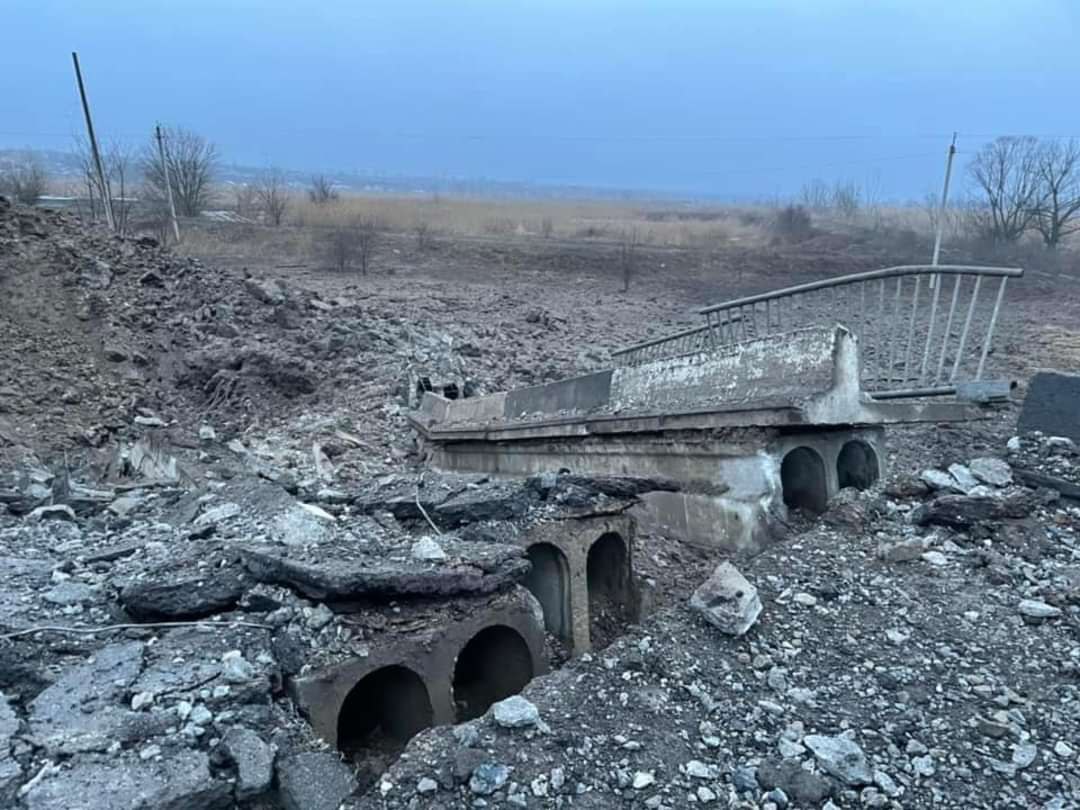 мост в станице луганской