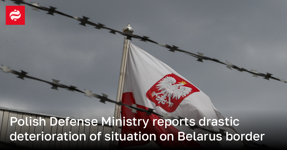 The Ministry of Defense of Poland reported on the situation on the ...